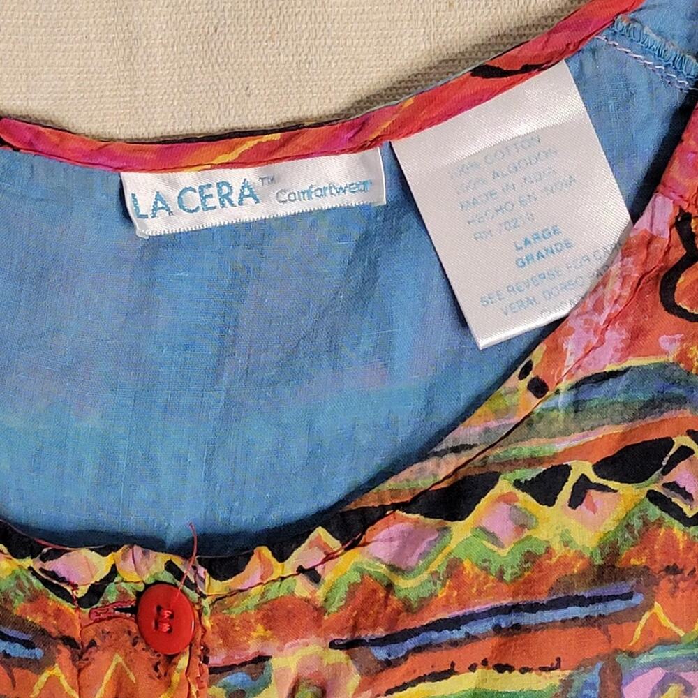 Cotton Gauze Maximalist Printed Romper - Picture 2 of 2